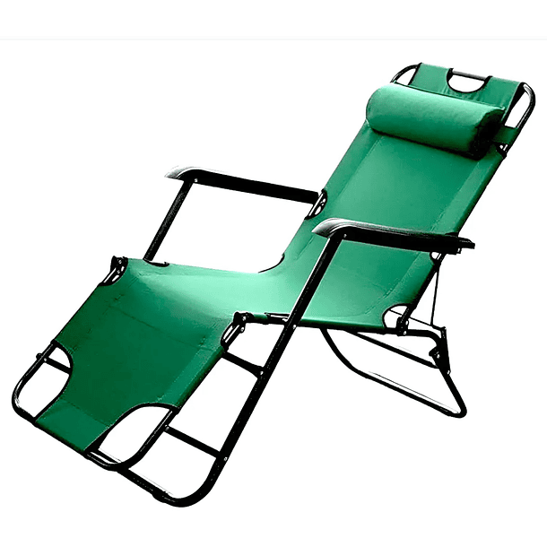 Silla Reposera Plegable Playa Camping Terraza Piscina 
