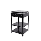 Cocina A Gas Encimera 4 Platos 4 Quemadores Con Patas Negro 4