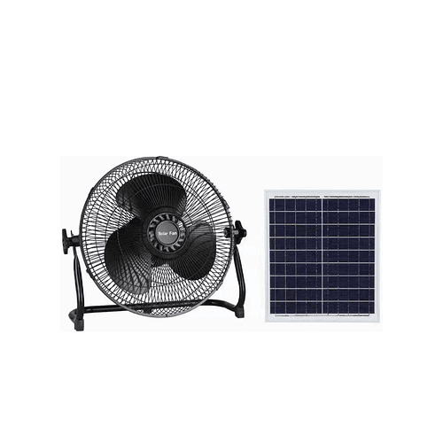 Ventilador Solar Portátil Frescura Sin Electricidad De Mesa 1 Cm