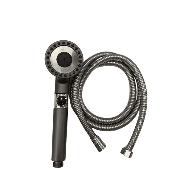 Ducha De Mano De Alta Presión Turbo-cargado Plateado Cromado 1