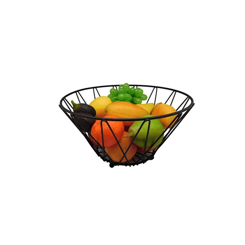 Canasta Frutera De Mesa - Diseño Moderno Y Elegante En Metal
