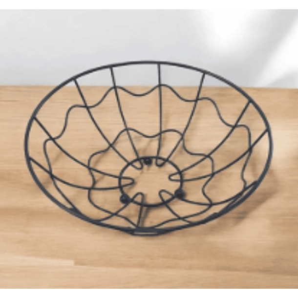 Canasta Frutera De Mesa - Diseño Moderno Y Elegante En Metal 3