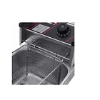 Freidora Eléctrica Yonsa Capacidad 6.5l En Acero Inoxidable Plateado 3