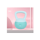 Pesa Rusa Fitness 5kg De Plástico Con Recubrimiento 4
