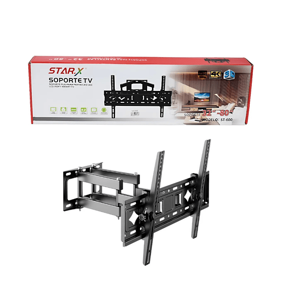 Soporte De Tv Articulado Star.x St-600 | 32 -80 Pulgadas 1
