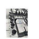 Encimera Cocina A Gas Acero Inoxidable 5 Quemadores Platos Plateado NEWLINE  4