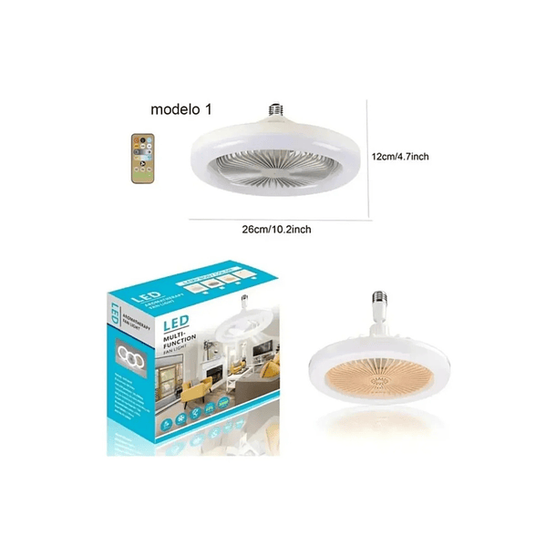 Foco Ventilador LED Multifunción 30W - Iluminación y Frescura en un Solo Equipo 4