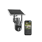 Cámara De Seguridad Solar De Doble Pantalla Visión Completa 1