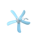 Mini Ventilador De Techo Qf700 5 Aspas 10w Ultra Ahorrador  1