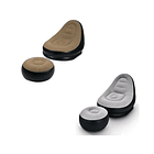 Sofa De Ocio Inflable Con Reposa Pies Silla Puff    2