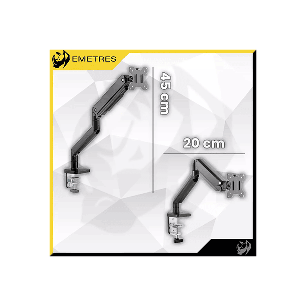Brazo Para Monitor, Base Monitor Escritorio, Soporte Para Monitor, Soportes Para Pantallas Monitor 17 A 32 pulgadas F80 base Tv Brazo 32  2