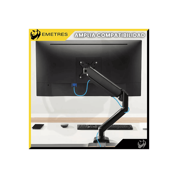 Brazo Para Monitor, Base Monitor Escritorio, Soporte Para Monitor, Soportes Para Pantallas Monitor 17 A 32 pulgadas F80 base Tv Brazo 32  3