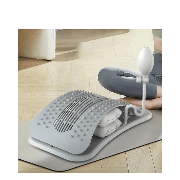 Estirador De Espalda - Soporte Lumbar Manual Con Airbag 4