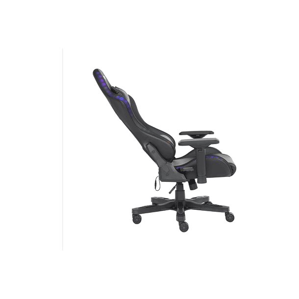 Silla De Escritorio Gamer Ergonómica Luz Led Rgb, Masajeador  8