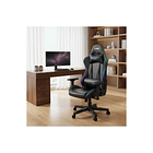 Silla De Escritorio Gamer Ergonómica Luz Led Rgb, Masajeador  11