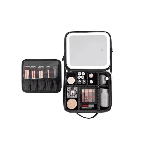 Bolso De Maquillaje Con Luz Led Recargable  