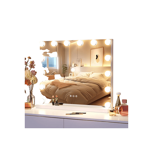 Espejo De Tocador Con 13 Bombillas Led