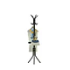 Colgador Perchero Tripo Metal Ropa Cartera Sombrero 175x45 