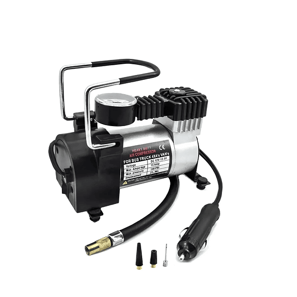 Compresor Aire 12v Multifunción Inflador Neumáticos Auto 1