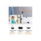 Cepillo Limpieza Eléctrico Inalámbrico Para Hogar 7 En 1 Blanco 2