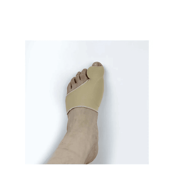 Par De Calcetines Correctores De Gel Correctores Ortopédicos Beige 2