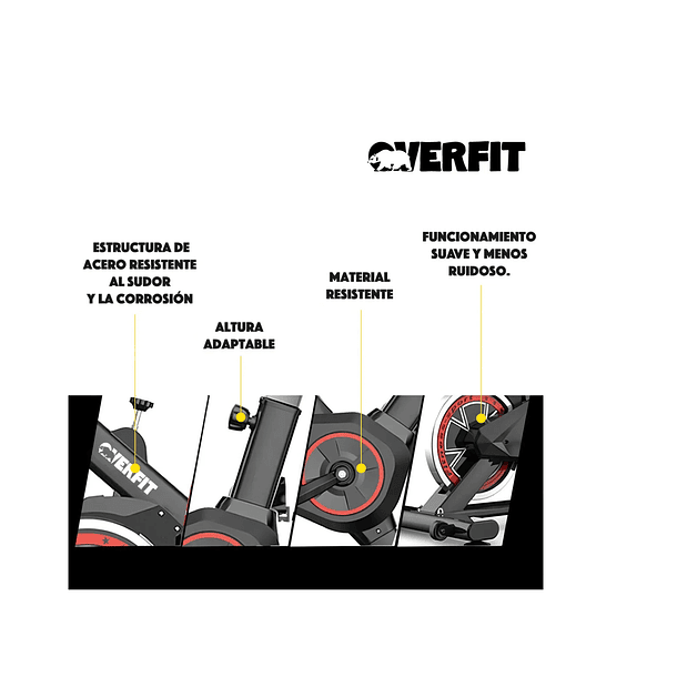 Bicicleta Estática Basic Para Fija De Spinning Home Fitness 2