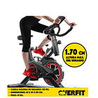 Bicicleta Estática Basic Para Fija De Spinning Home Fitness 5
