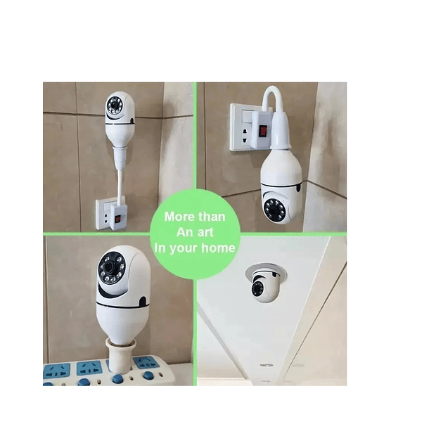 Camara Ip Ampolleta Panorámica Wifi / Yoosee 2