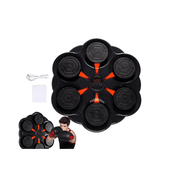Maquina Boxeo Inteligente Musical Guantes Bluetooth  1