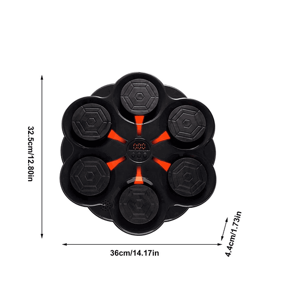 Maquina Boxeo Inteligente Musical Guantes Bluetooth  2