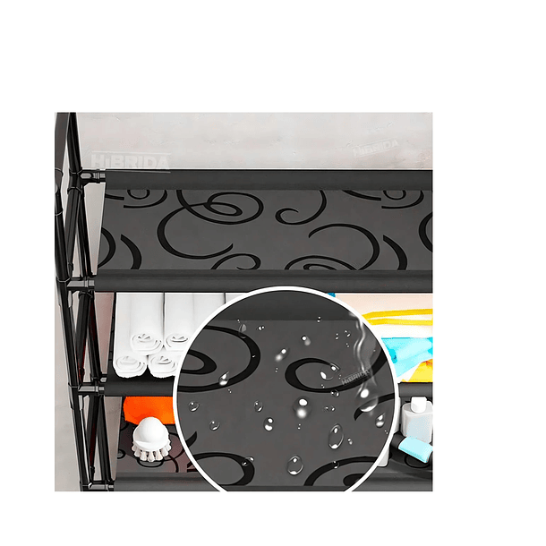 Estante Baño Estante Lavadora Blanco 3 Niveles MultifuncionaL 3