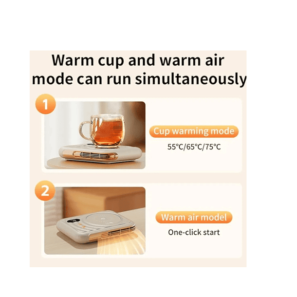 Calentador De Tazas Y Mini Calefactor De Manos 3