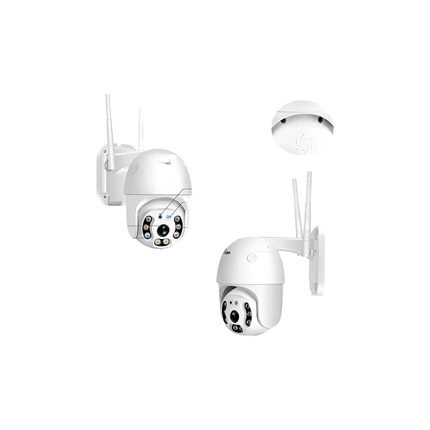 V380 Pro Wifi Smart Camera Alarma Exterior Anti Agua Ip66 Mangocargo 1