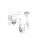 V380 Pro Wifi Smart Camera Alarma Exterior Anti Agua Ip66 Mangocargo 2