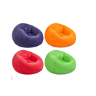 Sillón Inflable Puffs Inflables Sofá Ergonomico Camping Xl 4