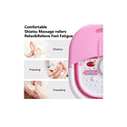 Spa Masajeador De Pies Bañera Plegable Electrica Hidromasaje Color Rosa 3