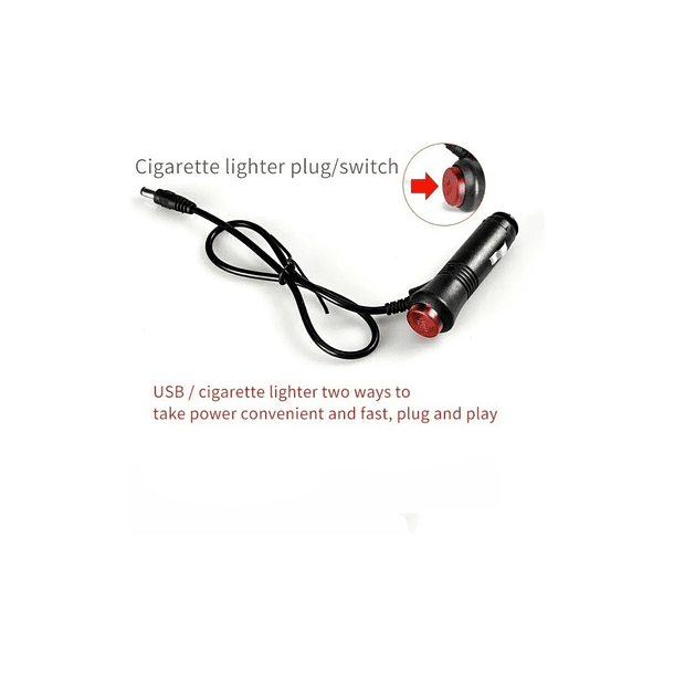 Tira X4 Led Luz Piso Interior Auto +control Ritmica 6