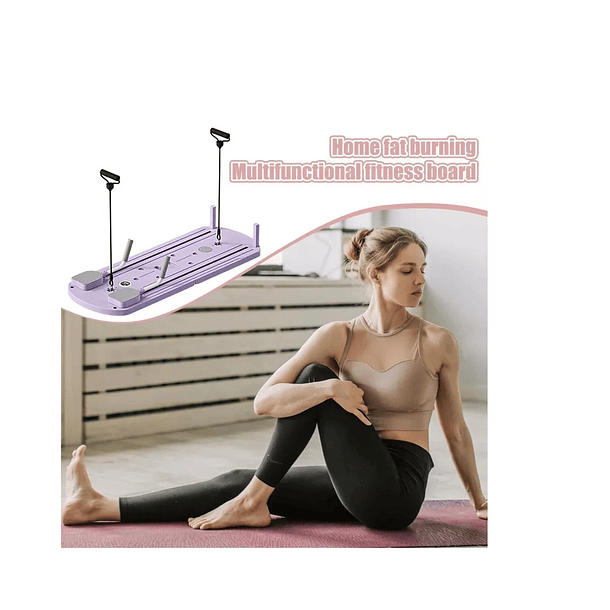 Tabla De Pilates Lhanel, Set De Pilates Reformer, Multiusos 7