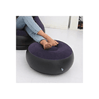 Sofa De Ocio Inflable Con Reposa Pies Silla Puff    9