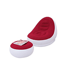 Sofa De Ocio Inflable Con Reposa Pies Silla Puff    13