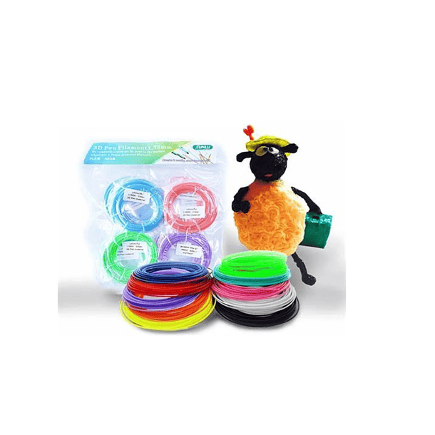 Filamentos Pla Para Lápiz Impresora 3d 10 Pcs 50 Metros   5