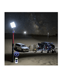 Lampara Led Caña De Pescar Telescópica Exteriores Camping 4