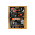 Kit Caja De Herramienta Profesional Multiusos 100 Piezas Naranja 3