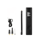 Compresor De Aire Portatil A Batería Inflador Neumaticos Negro Monofásica 2