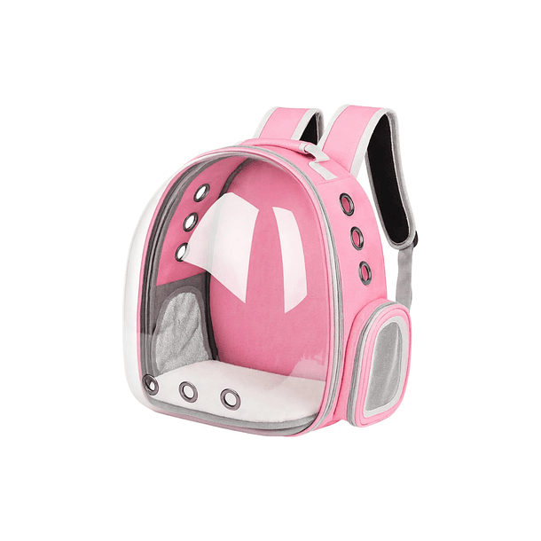Mochila Transporte Para Mascotas Transparente  7
