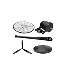 Ventilador Industrial De Pie Turbina Metalico Alta Potencia 2