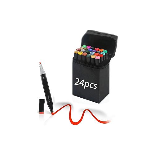 Set De Rotuladores 24kres  Permanent Ponta