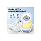 Crema Limpiadora Multiusos Para Zapatillas 260g Blanco 4
