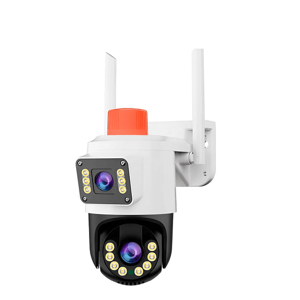 Cámara De Seguridad Dual Jortan 5g App Yoose 2 Antena Blanco 1