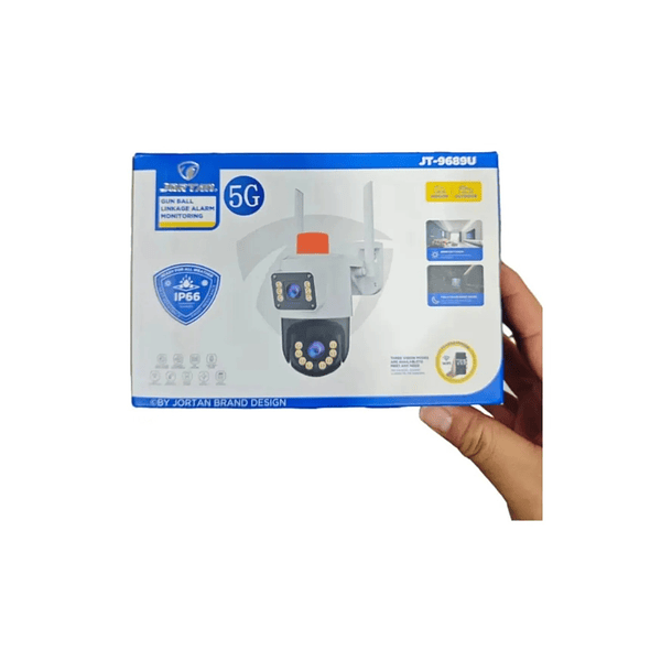 Cámara De Seguridad Dual Jortan 5g App Yoose 2 Antena Blanco 3